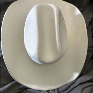White Cowboy Hat NWOT